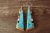 Santo Domingo Multi-Stone Inlay Dangle Earrings by Torevia Crespin