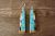 Santo Domingo Multi-Stone Inlay Dangle Earrings by Torevia Crespin