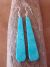 Navajo Indian Jewelry Turquoise Slab Earrings! Native American