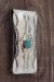 Navajo Indian Jewelry Turquoise Money Clip! Sterling Silver Mens - V. Long