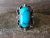 Navajo Indian Jewelry Nickel Silver Turquoise Ring Size 7.5 - J. Cleveland