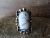 Navajo Indian Jewelry Nickel Silver Howlite Ring Size 10 - J. Cleveland