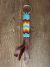 Navajo Indian Hand Beaded Key Chain - J. Cleveland