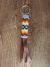 Navajo Indian Hand Beaded Key Chain - J. Cleveland