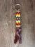 Navajo Indian Hand Beaded Key Chain - J. Cleveland