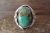 Navajo Indian Jewelry Sterling Silver Turquoise Ring Size 12.5 - Platero