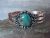 Navajo Indian Copper & Turquoise Cuff Bracelet by Cleveland