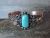 Navajo Indian Copper & Turquoise Cuff Bracelet by Cleveland