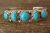 Navajo Sterling Silver Turquoise 5 Stone Cuff Bracelet! Begay