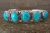 Navajo Sterling Silver Turquoise 5 Stone Cuff Bracelet! Begay