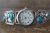 Native American Indian Jewelry Sterling Silver Turquoise Watch - Saunders