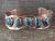 Native American Jewelry Copper Turquoise Bracelet by Bobby Cleveland