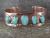 Native American Jewelry Copper Turquoise Bracelet by Bobby Cleveland