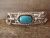 Navajo Indian Turquoise Sterling Silver Cuff Bracelet - Platero