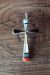 Zuni Indian Sterling Silver Inlay Cross Pendant by  Lynette Bowannie.