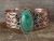 Navajo Indian Copper & Turquoise Bracelet by Jackie Cleveland