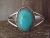 Navajo Indian Turquoise Sterling Silver Bracelet - Yazzie