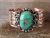 Navajo Indian Copper & Turquoise Bracelet by Jackie Cleveland