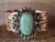 Navajo Indian Copper & Turquoise Bracelet by Jackie Cleveland