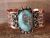 Navajo Indian Copper & Turquoise Bracelet by Jackie Cleveland