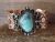 Navajo Indian Copper & Turquoise Bracelet by Jackie Cleveland