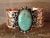 Navajo Indian Copper & Turquoise Bracelet by Jackie Cleveland