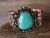 Navajo Indian Copper & Turquoise Bracelet by Jackie Cleveland