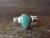 Navajo Indian Jewelry Sterling Silver Turquoise Ring- Size 9