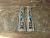 Navajo Indian Sterling Silver & Turquoise Dangle Earrings - T&R Singer