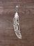 Navajo Sterling Silver Feather Pendant - T&R Singer