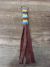 Navajo Indian Hand Beaded Fringe Key Chain - J. Cleveland