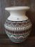 Navajo Indian Hand Etched Pottery Vase by Mirelle Gilmore