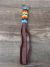 Navajo Indian Hand Beaded Fringe Key Chain - J. Cleveland