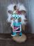 Navajo Indian Handmade Sunface Kachina Signed RY