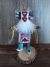 Navajo Indian Handmade Mother Crow Kachina Signed RY