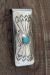 Navajo Indian Jewelry Turquoise Money Clip! Sterling Silver Mens - V. Long