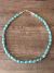 Navajo Indian Hand Strung Turquoise Stone Necklace by D. Jake