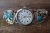 Navajo Indian Jewelry Sterling Silver Turquoise Watch - Thomas Yazzie