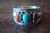 Native American Jewelry Sterling Silver Turquoise Coral Ring! Size 14 - Begaye