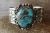 Navajo Indian Nickel Silver Turquoise Bracelet by Jackie Cleveland!