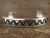 Navajo Indian Sterling Silver Bracelet Signed by T & R Singer