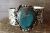 Navajo Indian Nickel Silver Turquoise Bracelet by Jackie Cleveland!