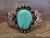 Navajo Indian Copper & Turquoise Cuff Bracelet by Cleveland