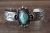 Navajo Indian Nickel Silver Turquoise Bracelet by Jackie Cleveland!