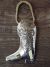 Navajo Indian Sterling Silver Boot Key Ring by Shirley Skeets