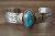 Navajo Indian Nickel Silver Turquoise Bracelet by Jackie Cleveland!