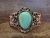 Navajo Indian Copper & Turquoise Cuff Bracelet by Cleveland