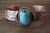 Navajo Indian Copper Turquoise Bracelet by Jackie Cleveland!