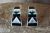 Zuni Sterling Silver Jet Multistone Inlay Post Earrings! 