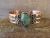 Navajo Indian Copper & Turquoise Bracelet by Jackie Cleveland